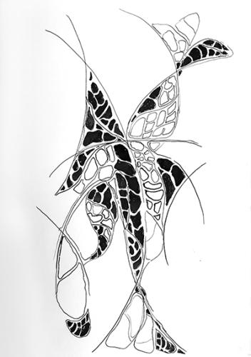 Cactusblad impressie